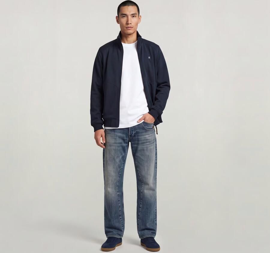 G-Star RAW Softshell Track Jacket Donkerblauw Heren - Foto 4