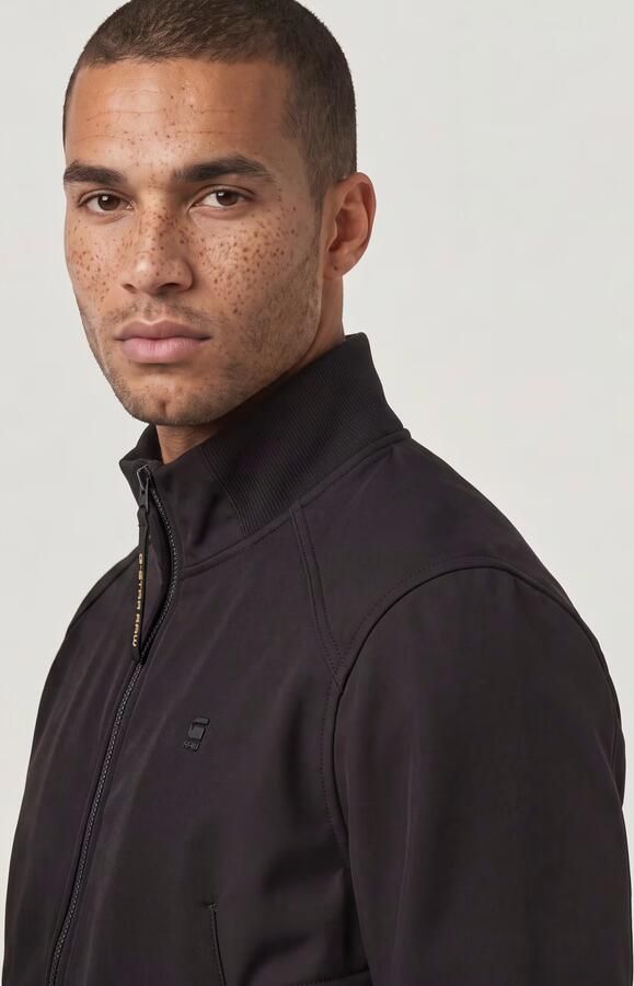 G-Star RAW Softshell Track Jacket Zwart Heren - Foto 5