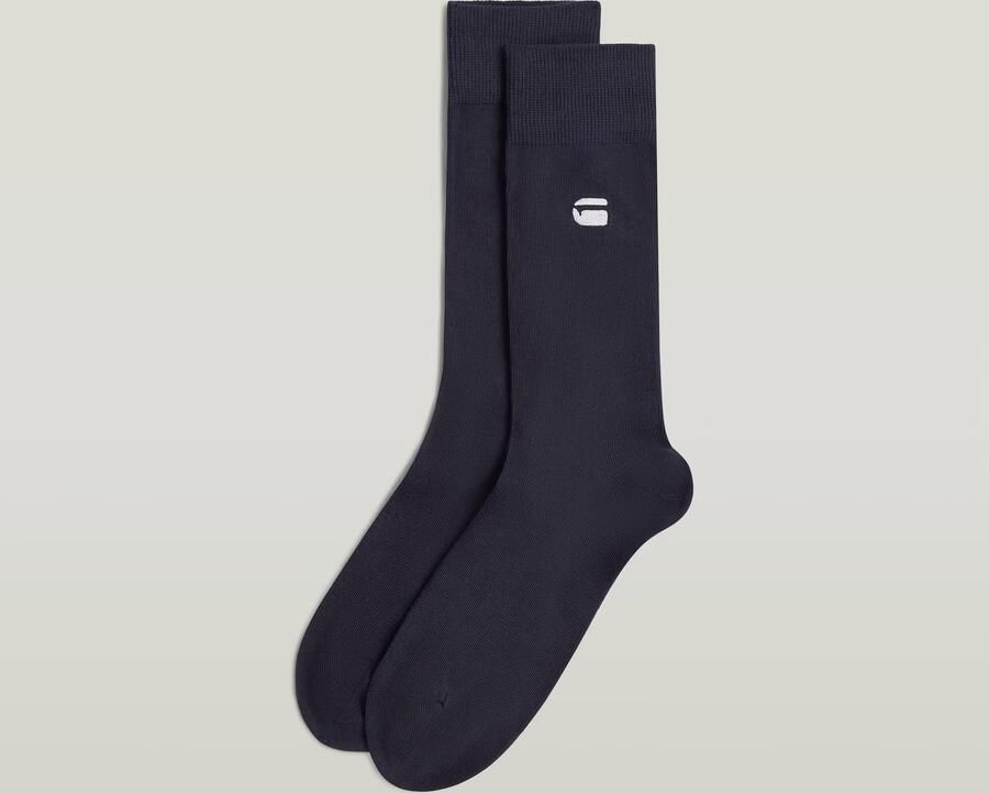 G-Star RAW Sokken SAGE 3 PACK SOCKS effen met logoborduursel (set 3 paar) - Foto 5