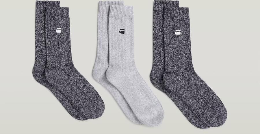 G-Star RAW Sokken 3 Paar Meerkleurig Heren - Foto 6