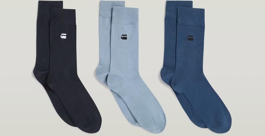 G-Star RAW Sokken 3 Paar Meerkleurig Heren - Foto 4