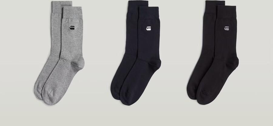 G-Star RAW Sokken 3 Paar Meerkleurig Heren