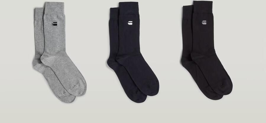 G-Star RAW Sokken 3 Paar Meerkleurig Heren - Foto 4