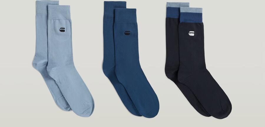 G-Star RAW Sokken 3 Paar Meerkleurig Heren
