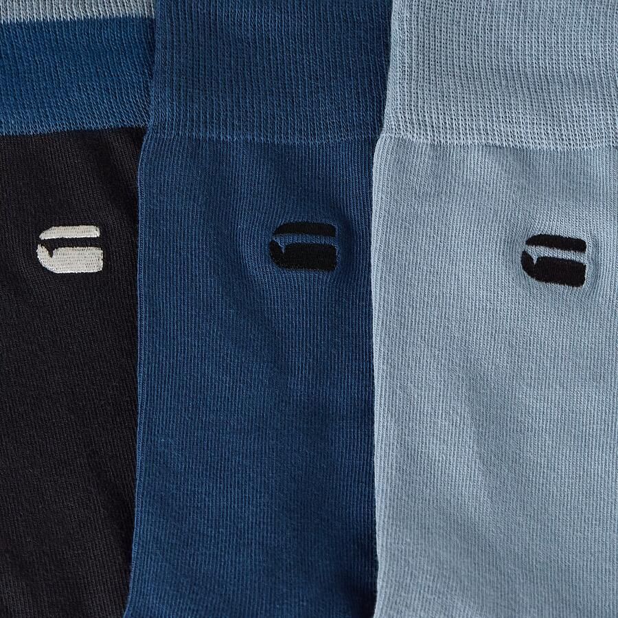 G-Star RAW Sokken 3 Paar Meerkleurig Heren - Foto 2