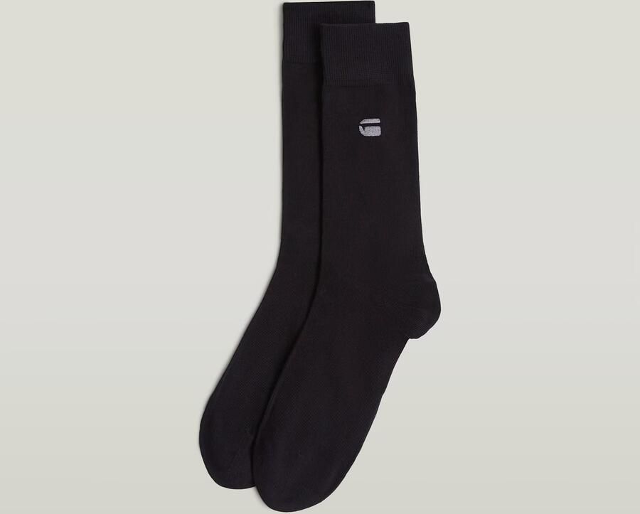 G-Star RAW Sokken SAGE 3 PACK SOCKS effen met logoborduursel (set 3 paar) - Foto 5