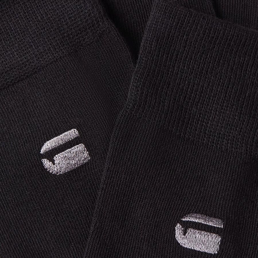 G-Star RAW Sokken SAGE 3 PACK SOCKS effen met logoborduursel (set 3 paar) - Foto 4