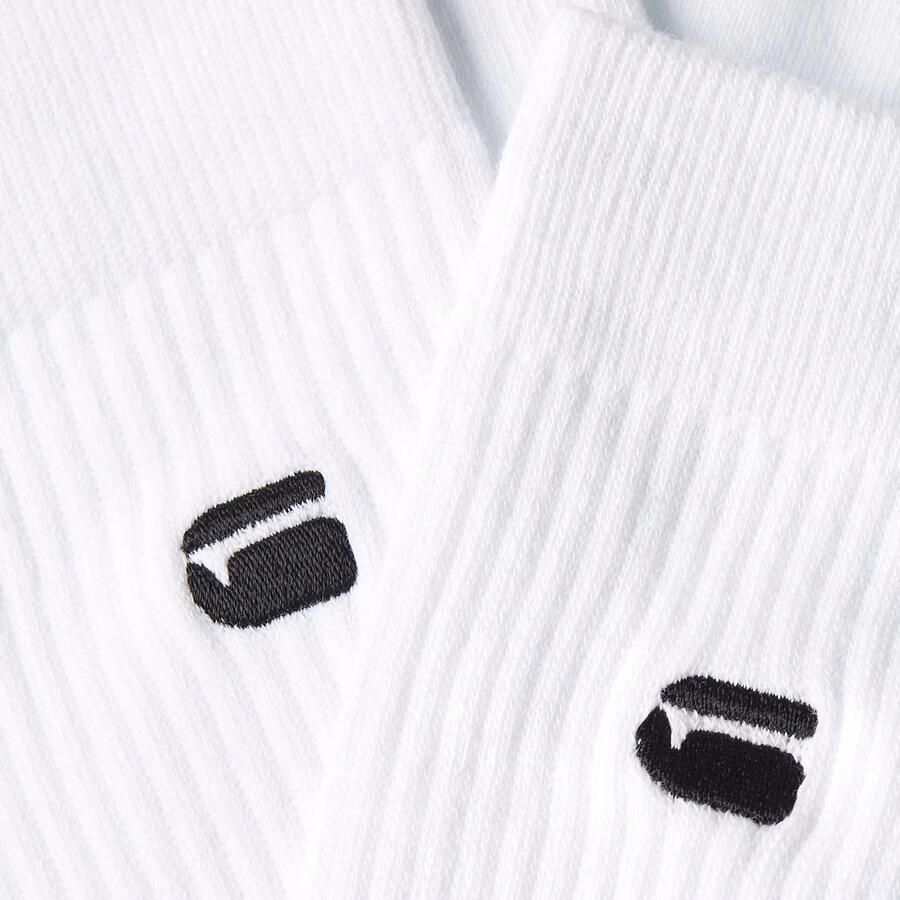 G-Star RAW Sokken 5 Paar Wit Heren - Foto 2