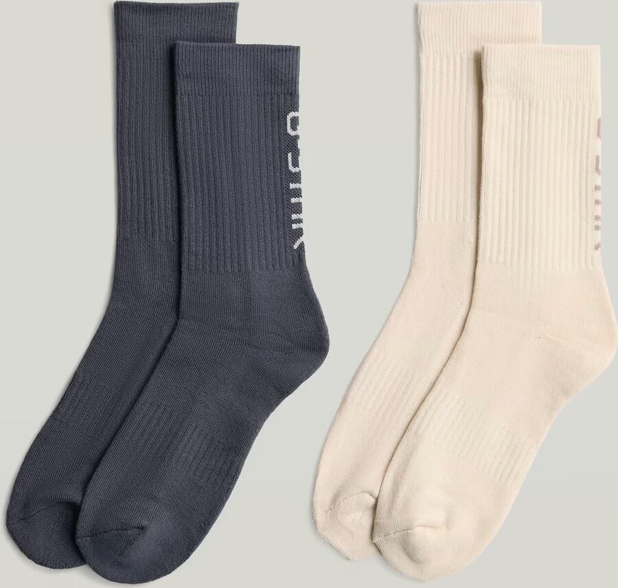 G-Star RAW Sokken Vertical Logo 2 Paar Meerkleurig Heren
