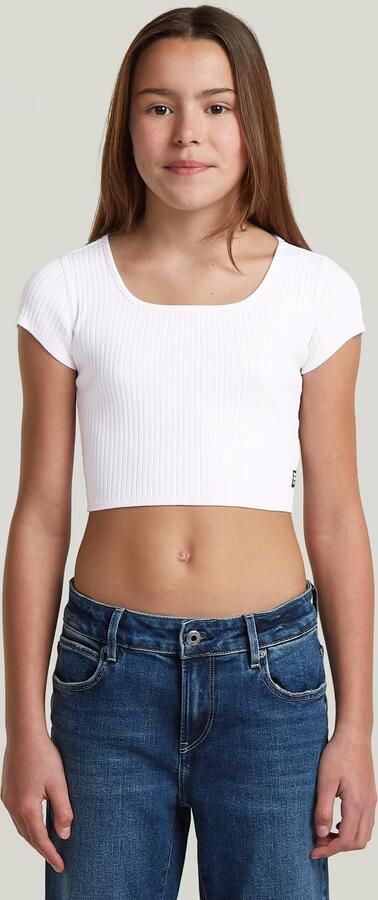 G-Star RAW South T-Shirt voor meisjes Wit meisjes - Foto 7