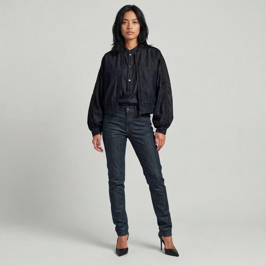 G-Star RAW Souvenir Bomber Donkerblauw Dames - Foto 4