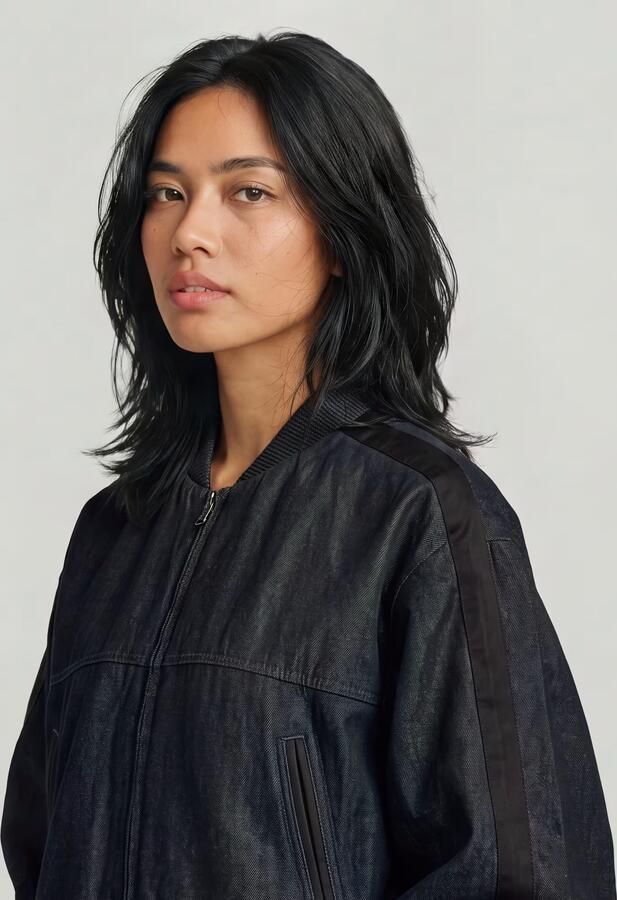 G-Star RAW Souvenir Bomber Donkerblauw Dames - Foto 7