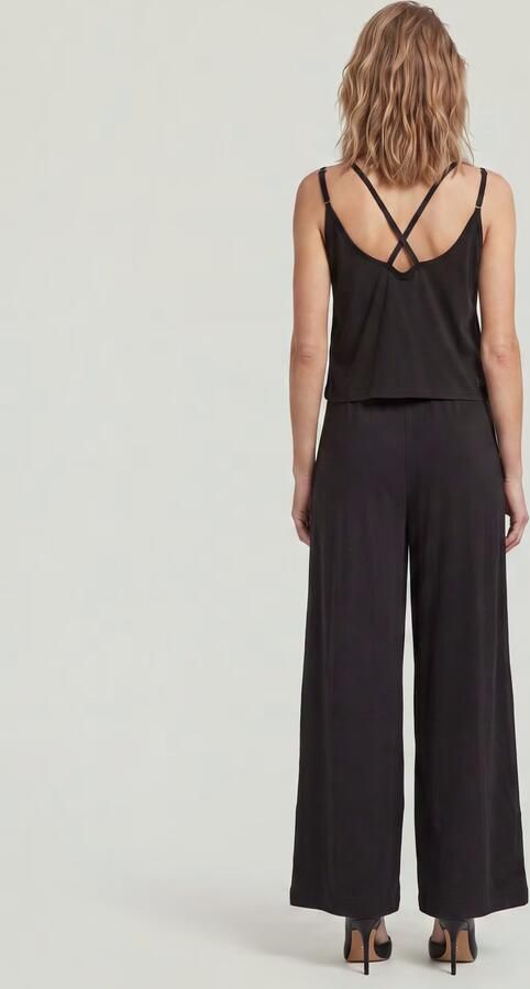 G-Star RAW Spaghetti Strap Loose Jumpsuit Zwart Dames - Foto 6