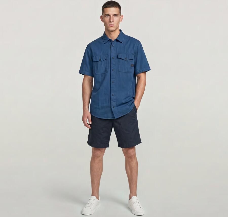 G-Star RAW Sport Trainer 2.0 Short Donkerblauw Heren - Foto 6