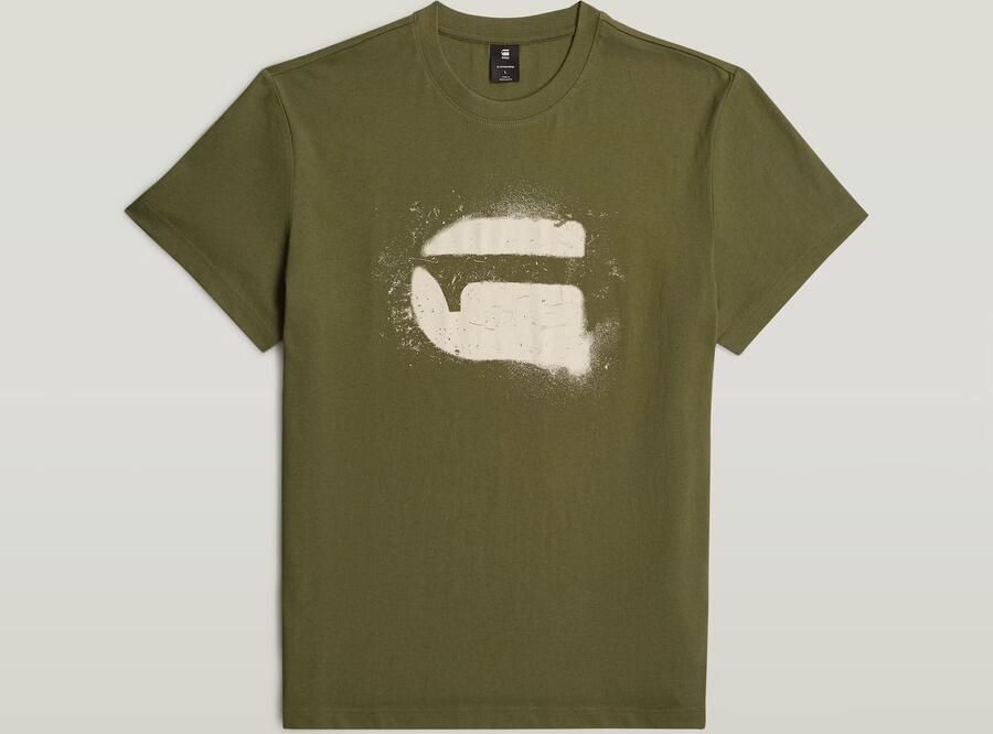 G-Star Raw T-shirt Korte Mouw Spray G Logo R T - Foto 4