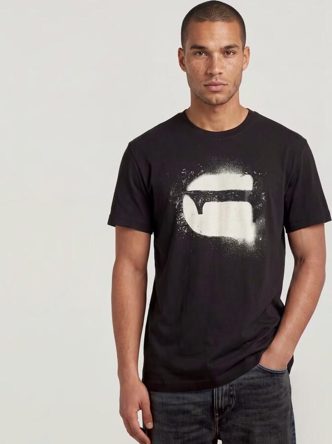 G-Star Raw T-shirt Korte Mouw Spray G Logo R T - Foto 6
