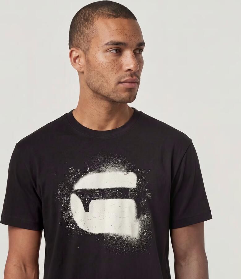 G-Star Raw T-shirt Korte Mouw Spray G Logo R T - Foto 4