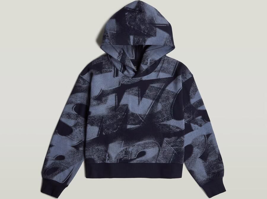 G-Star RAW Sprayed Letters Loose Hoodie Meerkleurig Dames - Foto 6