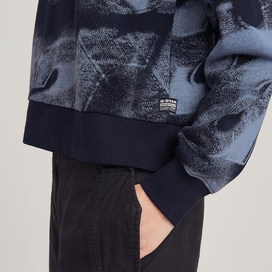 G-Star RAW Sprayed Letters Loose Hoodie Meerkleurig Dames - Foto 3