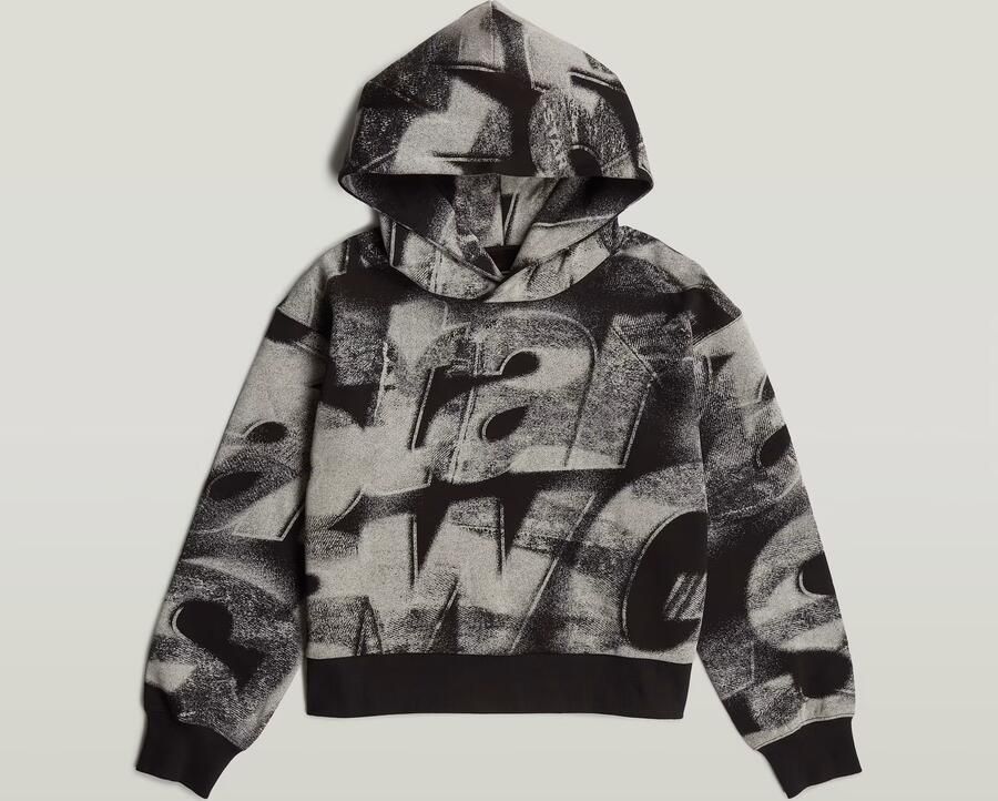 G-Star RAW Sprayed Letters Loose Hoodie Meerkleurig Dames - Foto 6