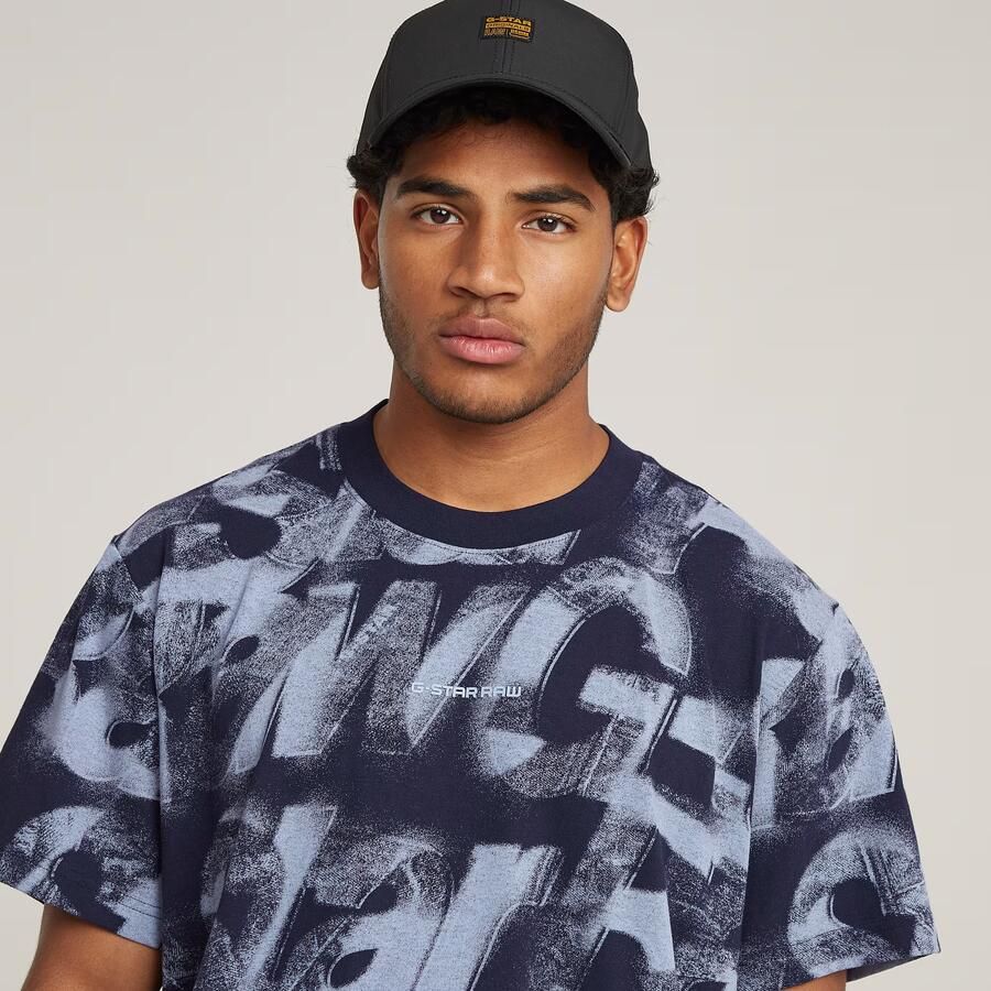 G-Star RAW Sprayed Letters Loose T-Shirt Meerkleurig Heren - Foto 5