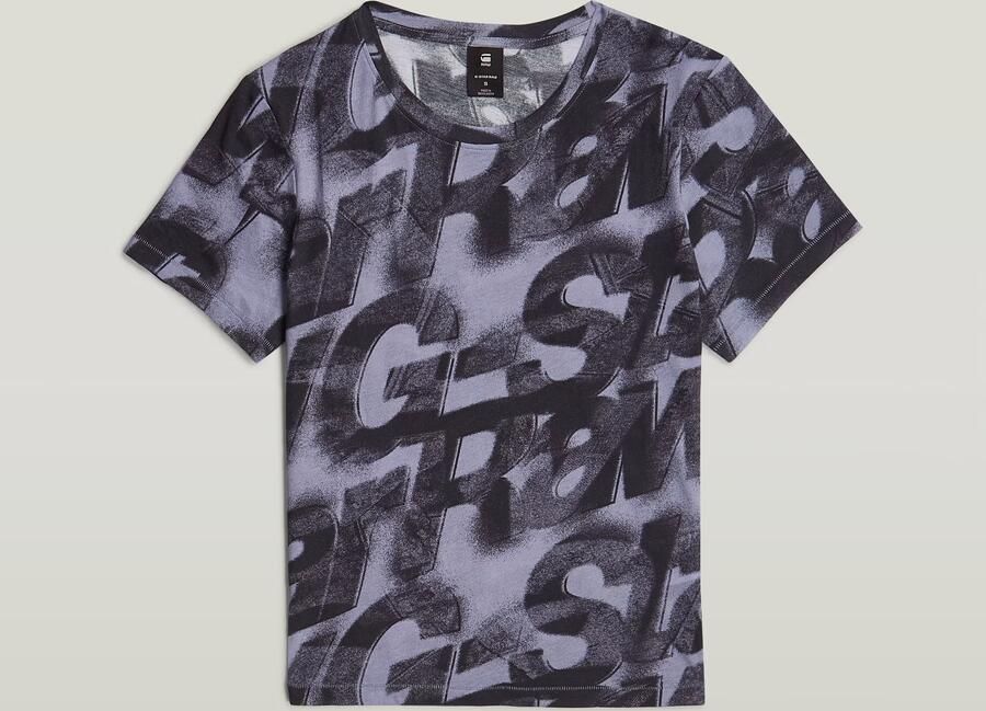 G-Star RAW Sprayed Letters Top Meerkleurig Dames - Foto 6