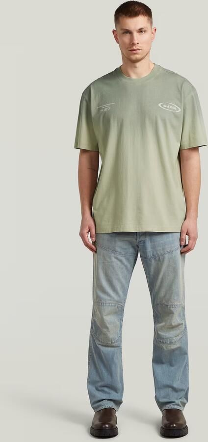 G-Star RAW Sprayed Relaxed Logo T-Shirt Meerkleurig Heren - Foto 6