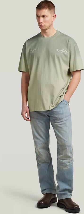 G-Star RAW Sprayed Relaxed Logo T-Shirt Meerkleurig Heren - Foto 7