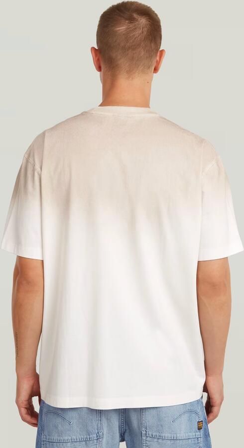 G-Star RAW Sprayed Relaxed Logo T-Shirt Meerkleurig Heren - Foto 6