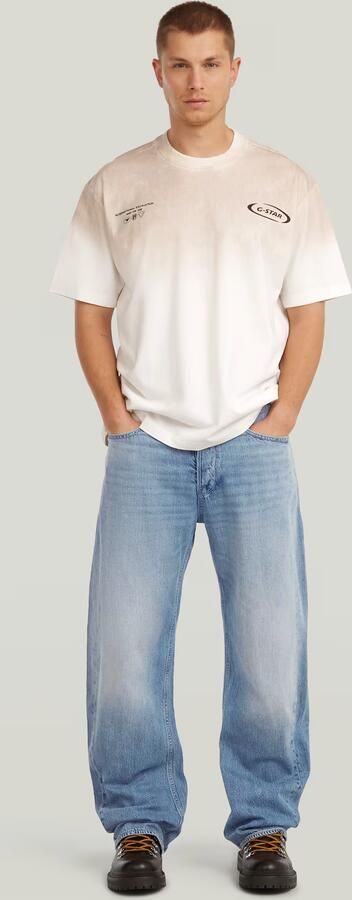 G-Star RAW Sprayed Relaxed Logo T-Shirt Meerkleurig Heren - Foto 7