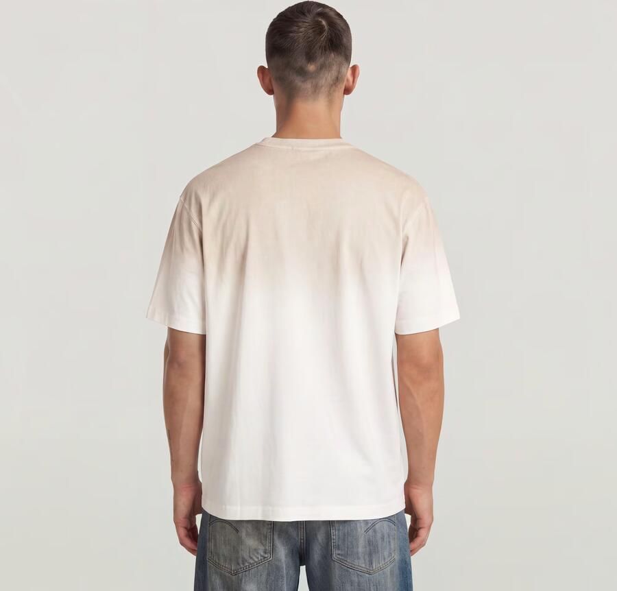 G-Star RAW Sprayed Relaxed Logo T-Shirt Meerkleurig Heren - Foto 3