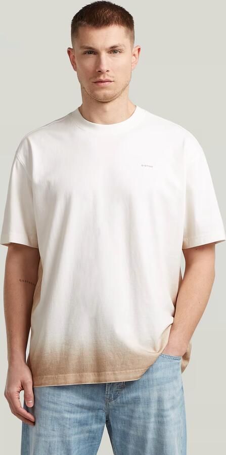 G-Star RAW Sprayed Relaxed T-Shirt Meerkleurig Heren