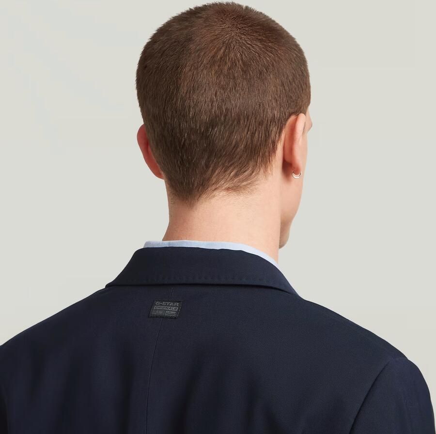 G-Star RAW Stadial Blazer Donkerblauw Heren