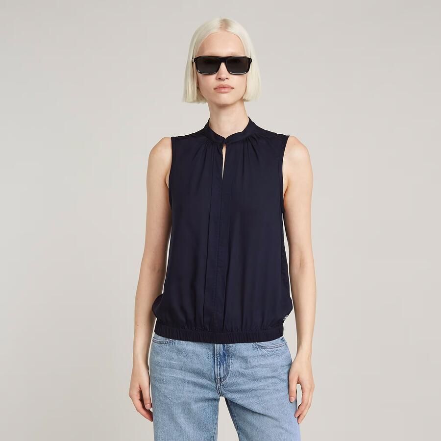 G-Star Raw Top D24453-D923 STAND UP-3873 DARK BLUE