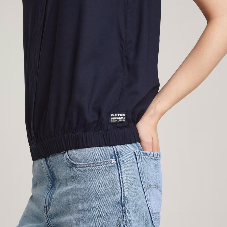 G-Star Raw Top D24453-D923 STAND UP-3873 DARK BLUE - Foto 4