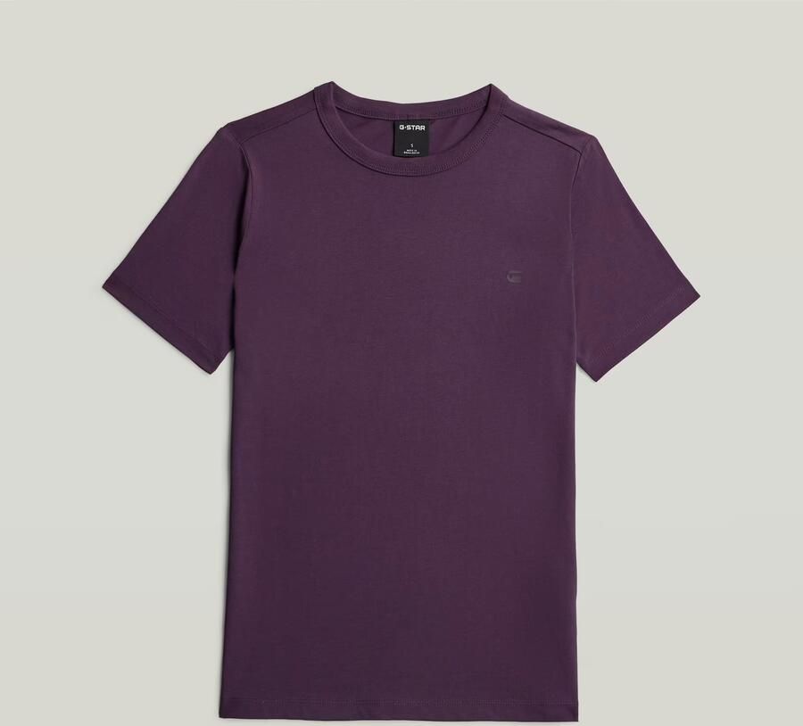 G-Star RAW Statement Optic Chest Logo T-Shirt Paars Dames - Foto 3