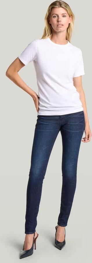 G-Star RAW Statement Optic Chest Logo T-Shirt Wit Dames - Foto 6