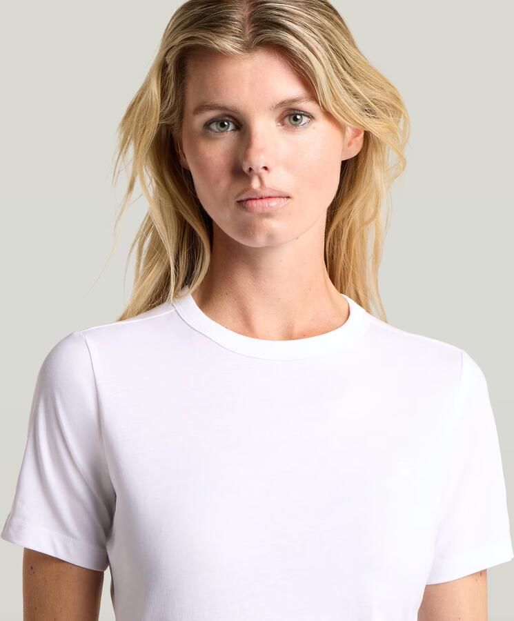 G-Star RAW Statement Optic Chest Logo T-Shirt Wit Dames - Foto 4
