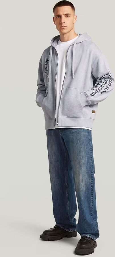 G-Star RAW Stencil Relaxed Zip Hoodie Meerkleurig Heren - Foto 7
