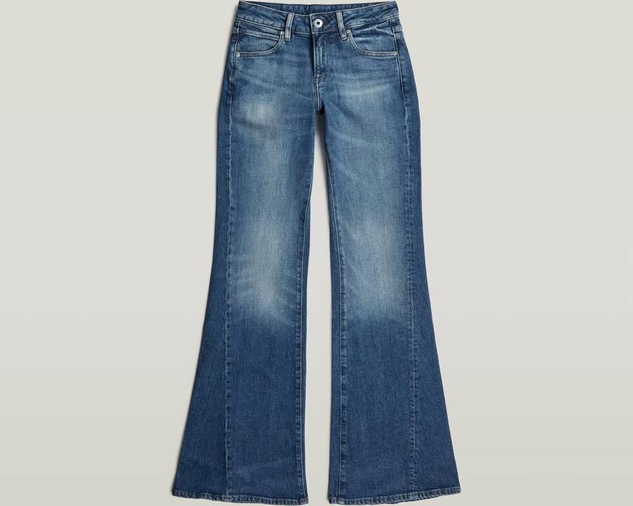 G-Star RAW Stevey Flare Jeans Midden blauw Dames - Foto 7