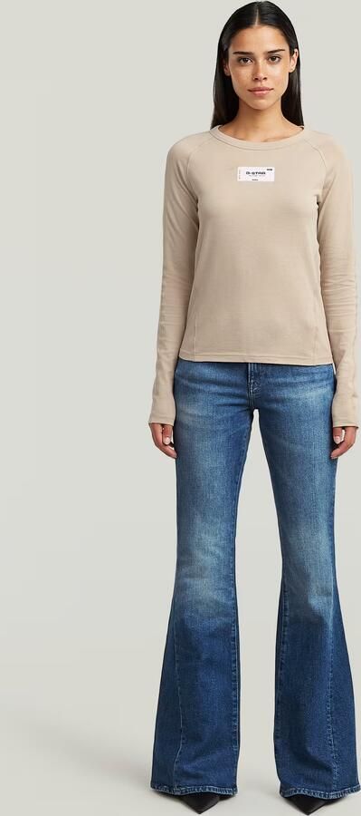 G-Star RAW Stevey Flare Jeans Midden blauw Dames - Foto 6