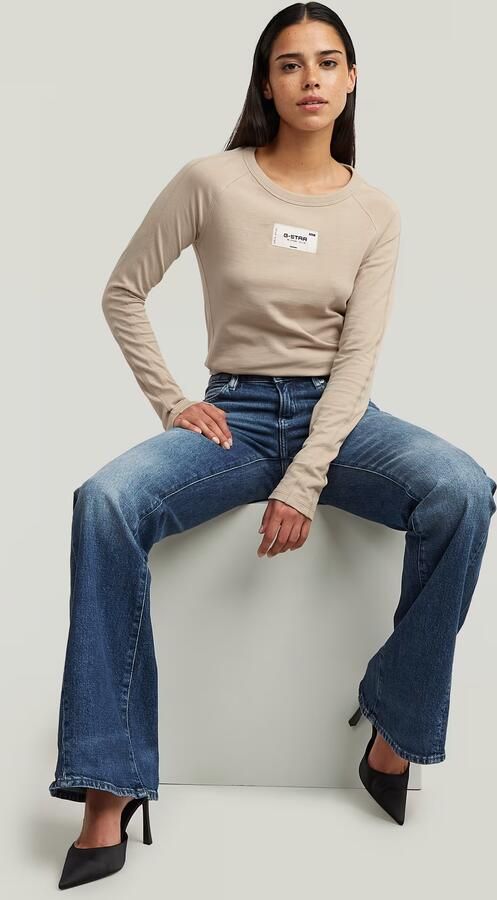 G-Star RAW Stevey Flare Jeans Midden blauw Dames - Foto 5