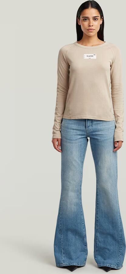 G-Star RAW Stevey Flare Jeans Midden blauw Dames - Foto 6