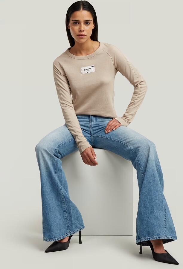 G-Star RAW Stevey Flare Jeans Midden blauw Dames - Foto 3