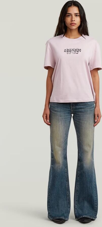 G-Star RAW Stevey Flare Jeans Donkerblauw Dames - Foto 7