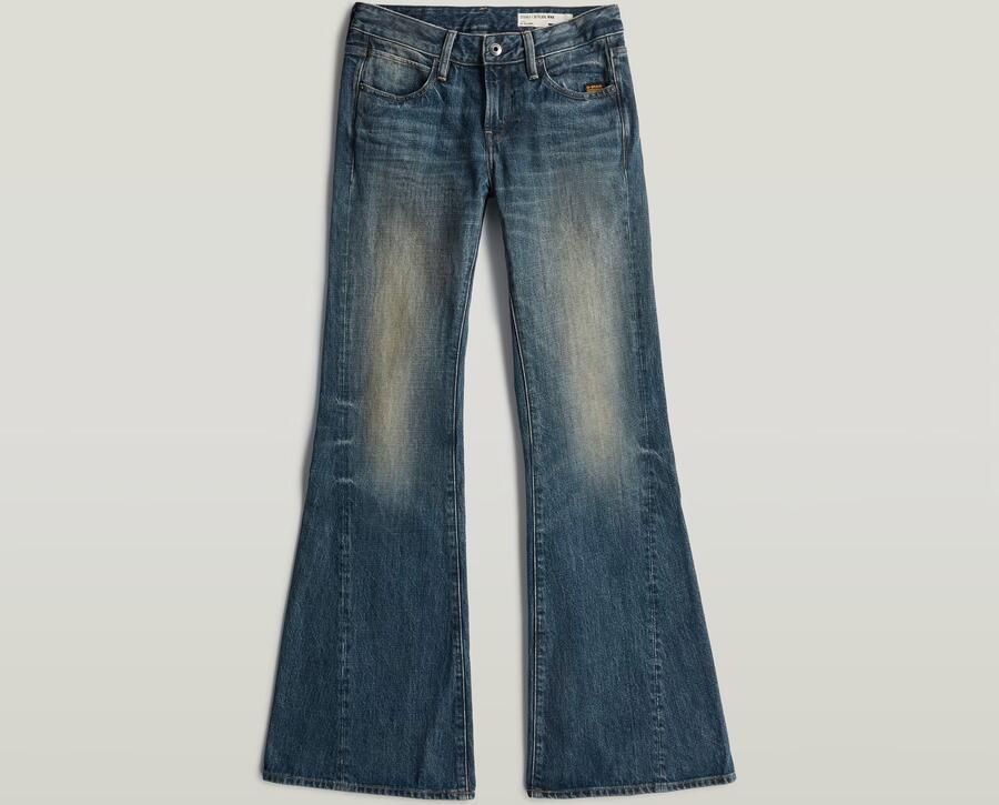 G-Star RAW Stevey Flare Jeans Donkerblauw Dames - Foto 4