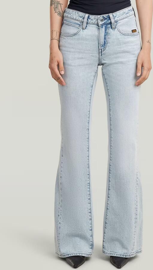 G-Star RAW Stevey Flare Jeans Lichtblauw Dames - Foto 3
