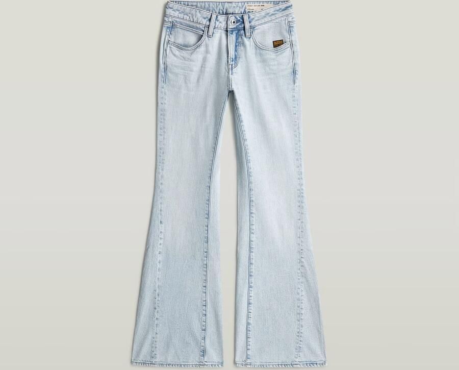 G-Star RAW Stevey Flare Jeans Lichtblauw Dames - Foto 6