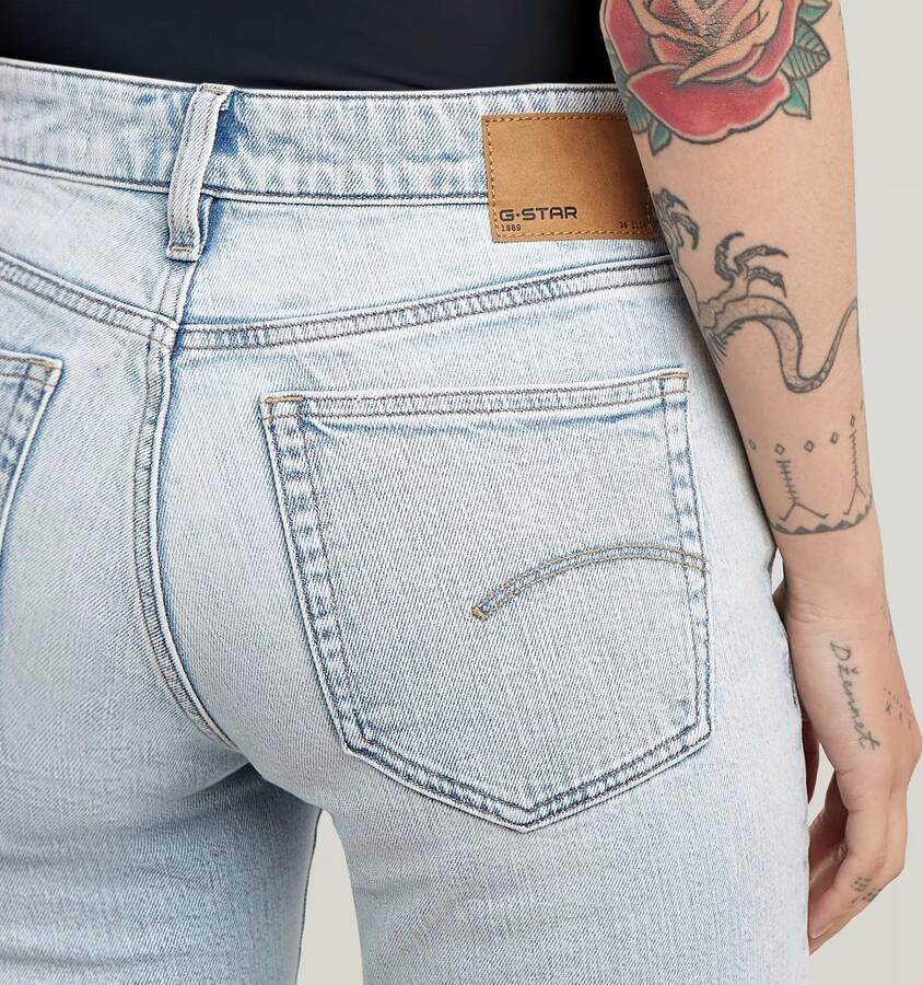 G-Star RAW Stevey Flare Jeans Lichtblauw Dames - Foto 5