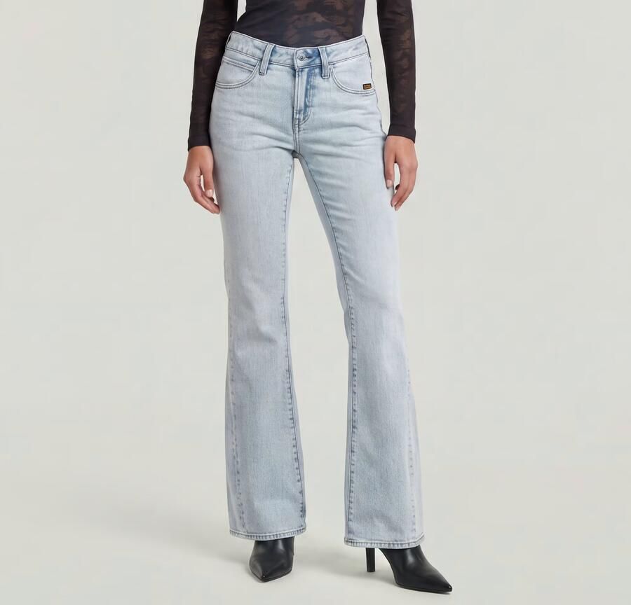 G-Star RAW Stevey Flare Jeans Lichtblauw Dames - Foto 5